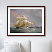 картина: the topsail schooner, 1838г. в Нальчике