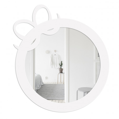 зеркало круглое с бантом белое ribbon в Нальчике