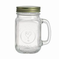 кружка с крышкой bormioli rocco drinking jar в Нальчике