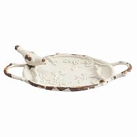 декоративное блюдо pewter dish серое в Нальчике