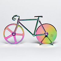 нож для пиццы из нержавеющей стали the fixie, радужный в Нальчике