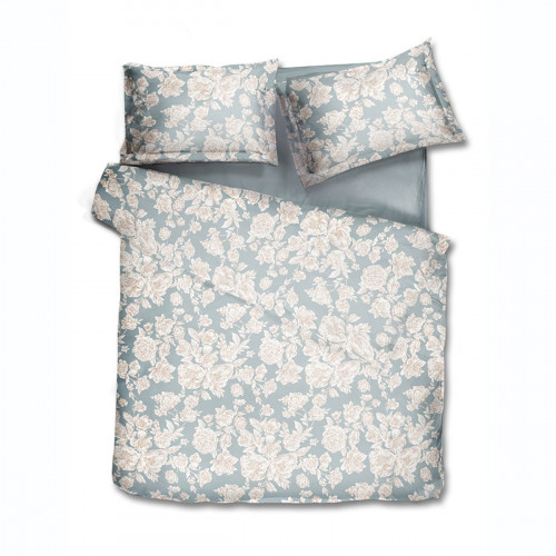 комплект постельного белья decoflux сатин евро peony crystal в Нальчике