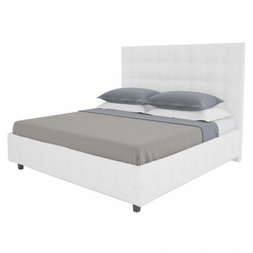 кровать белая большая 200х200 royal black в Нальчике