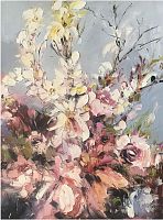 картина маслом красивые цветы 90*120 см. в Нальчике