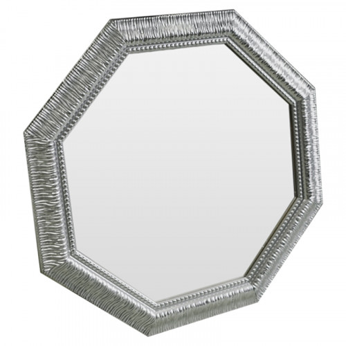 зеркало серебряное восьмиугольное с декором sparkle silver в Нальчике