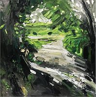 картина маслом лощина в Нальчике