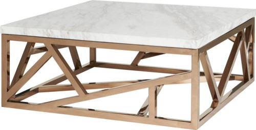 стол журнальный hf13176 золотой, белый в Нальчике