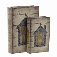 шкатулкикниги, набор из 2 шт. коричневого цвета в Нальчике