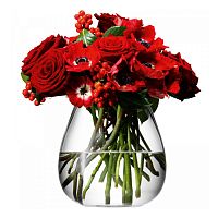 ваза округлая низкая flower 17 см в Нальчике