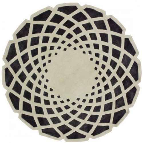 ковер круглый бежево-коричневый 180х180 в Нальчике