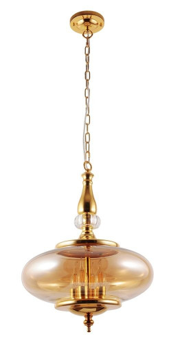 подвесной светильник crystal lux miel sp4 gold в Нальчике