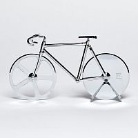 нож для пиццы из нержавеющей стали the fixie, серебрянный в Нальчике