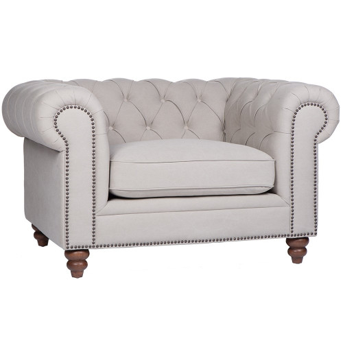 кресло льняного цвета честер в Нальчике