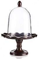 сервировочный поднос с куполом crystal dome dark в Нальчике