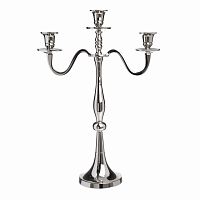 канделябр на 3 свечи серебряный, 42 см в Нальчике