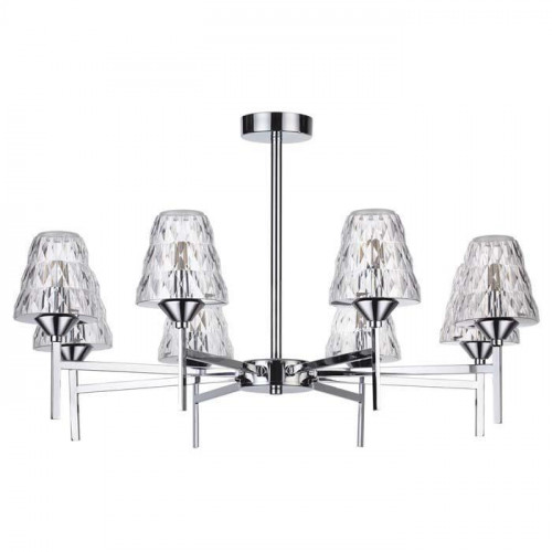 потолочная светодиодная люстра lumion gerana 3598/48cl хром в Нальчике