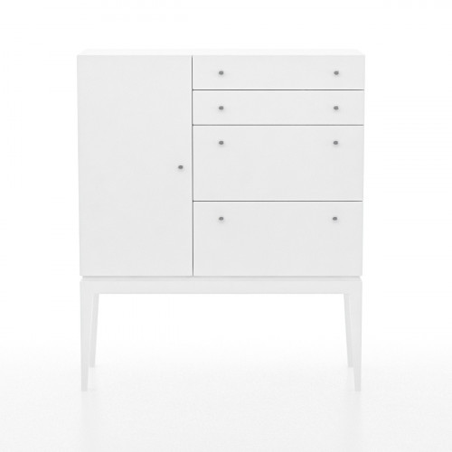 комод белый big static в Нальчике