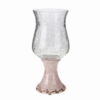 подсвечник стеклянный pinky, 36 см в Нальчике