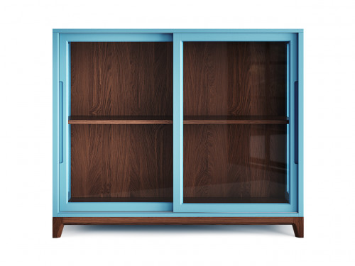 витрина case низкая голубая в Нальчике