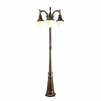 садово-парковый светильник arte lamp vienna a1317pa-3bn в Нальчике