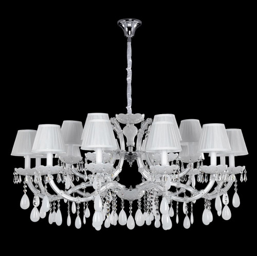 подвесная люстра crystal lux blanca sp18 белая в Нальчике