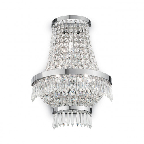 настенный светильник ideal lux caesar ap3 cromo в Нальчике