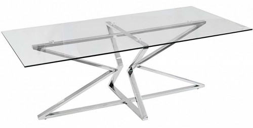 стол журнальный cubic silver хром в Нальчике