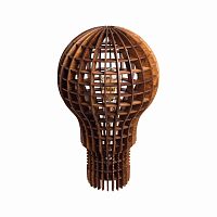 люстра лампочка ильича тёмное дерево тёмно коричневая в Нальчике