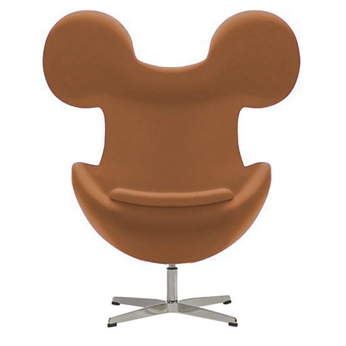 кресло egg mickey бежевое в Нальчике