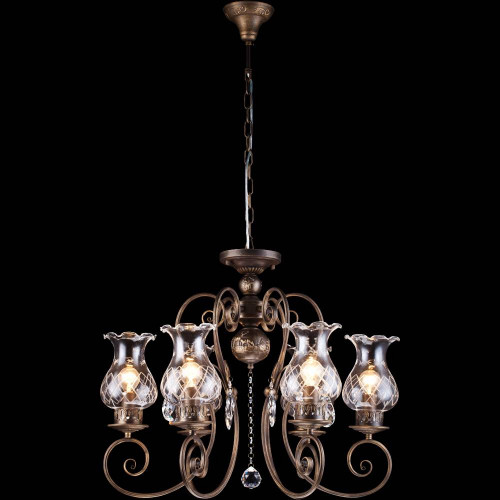 подвесная люстра arte lamp palermo a2053lm-6br в Нальчике