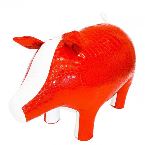 банкетка пуф кабан спартак мини красный с белым в Нальчике