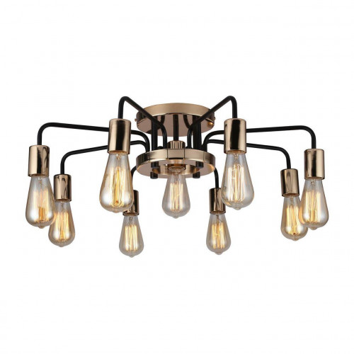 потолочная люстра arte lamp a6001pl-9bk в Нальчике