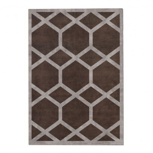 ковер ashton cocoa 150x220 коричневый в Нальчике