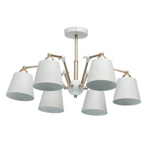 потолочная люстра mw-light таун 6 691011906 белая в Нальчике