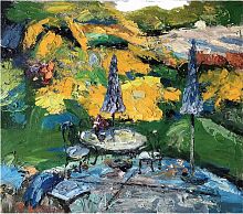 картина маслом усадьба - 2 в Нальчике