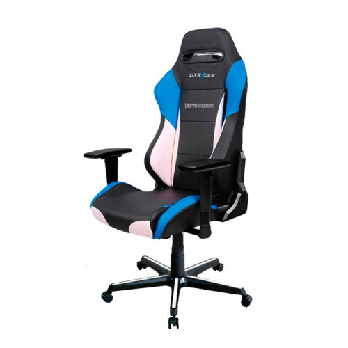 кресло геймерское dxracer drifting черно-бело-синее в Нальчике