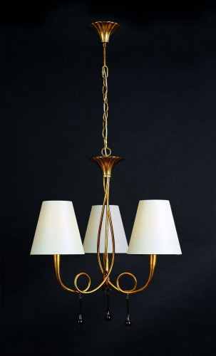 подвесная люстра mantra paola painted gold 3542 в Нальчике