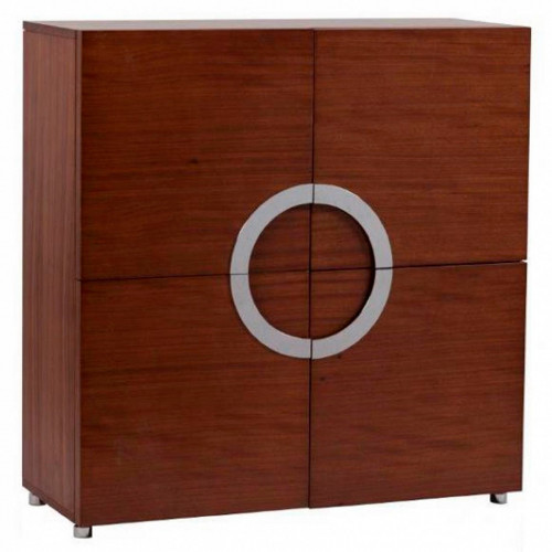 комод lotus walnut коричневый в Нальчике