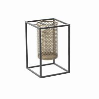 подсвечник металлический резной черный с золотом fane, 26 см в Нальчике