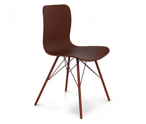 стул dsr коричневый s40 (eames style) в Нальчике