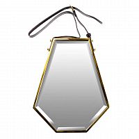 зеркало на ремне шестиугольное 40х55 см в Нальчике