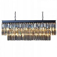 люстра odeon l80 black&glass черная, прозрачное в Нальчике