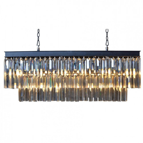 люстра odeon l80 black&glass черная, прозрачное в Нальчике