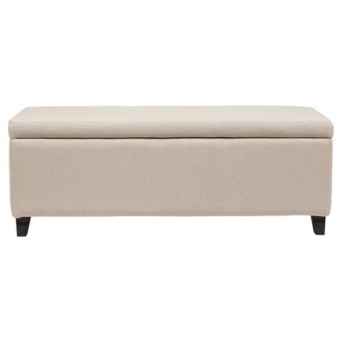 оттоманка dean upholstered storag бежевая в Нальчике