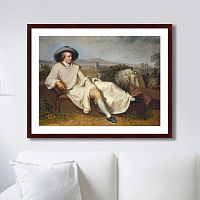 картина: goethe in the roman campagna, 1787г. в Нальчике