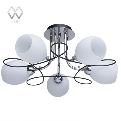 потолочная люстра mw-light альфа 324013405 белая в Нальчике