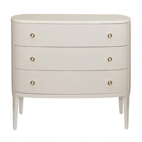 комод белый oval белый, золото в Нальчике