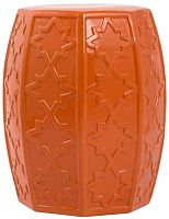 керамический столик-табурет garden stool оранжевый в Нальчике