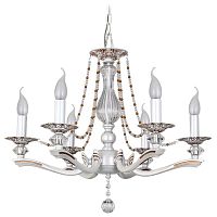 подвесная люстра idlamp eloisa 259/6-whiteplatina в Нальчике