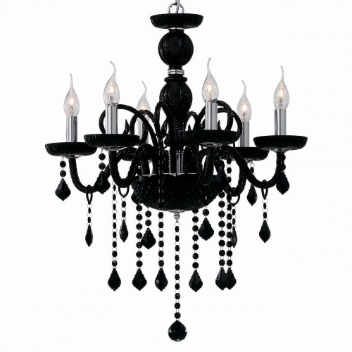 подвесная люстра ideal lux giudecca sp6 nero в Нальчике